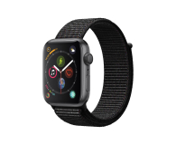 Apple Watch 4 44/SpaceGray Aluminium/Black Sport Lo GPS - 448666 - zdjęcie 1